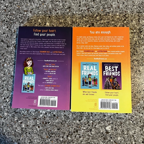 Bundle of 2 Shannon Hale and LeUyen Pham Middle School Books - Picture 4 of 4